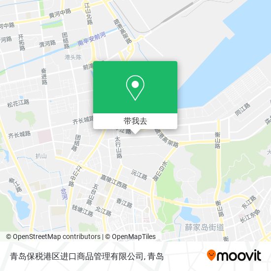 青岛保税港区进口商品管理有限公司地图