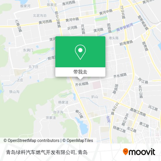 青岛绿科汽车燃气开发有限公司地图