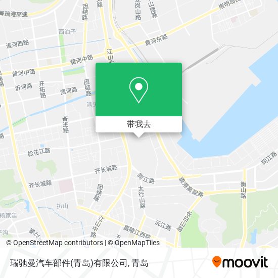 瑞驰曼汽车部件(青岛)有限公司地图