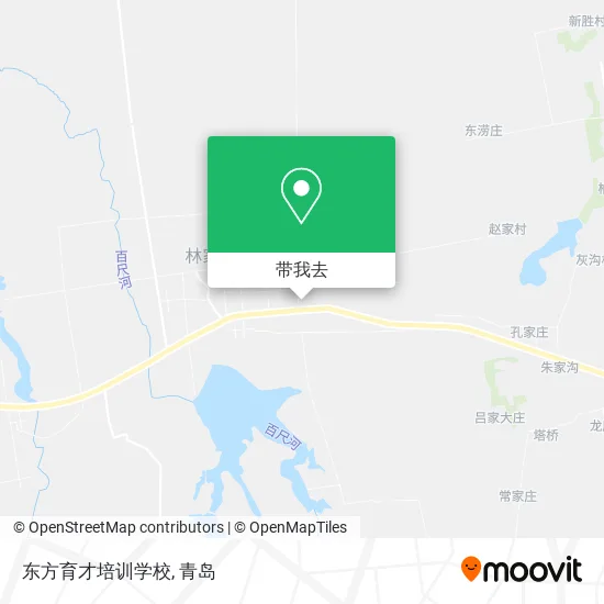 东方育才培训学校地图