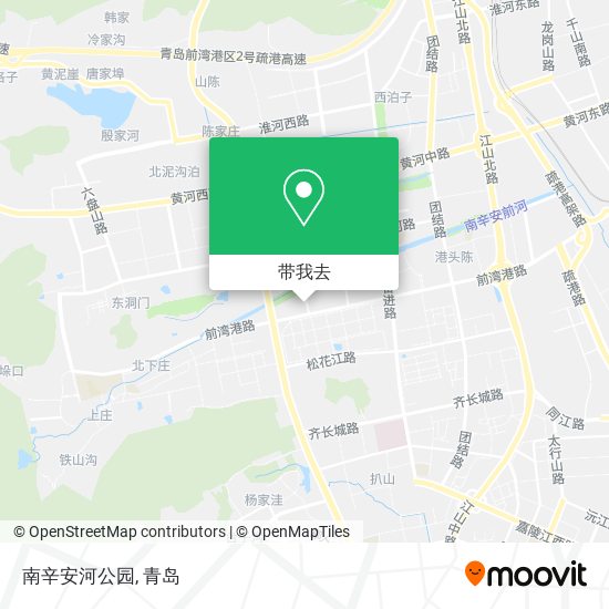 南辛安河公园地图