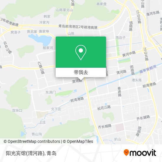 阳光宾馆(渭河路)地图