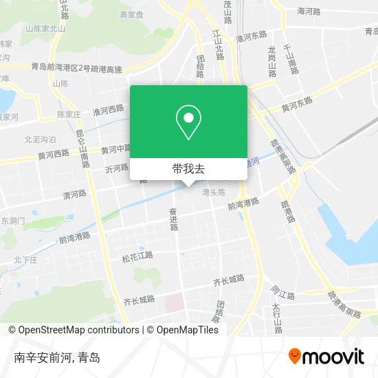 南辛安前河地图