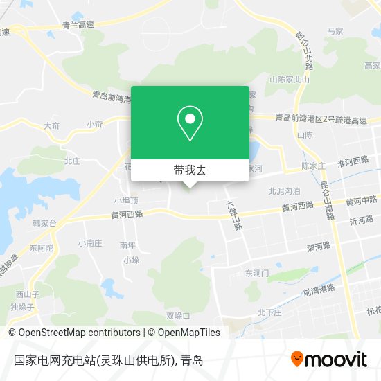 国家电网充电站(灵珠山供电所)地图