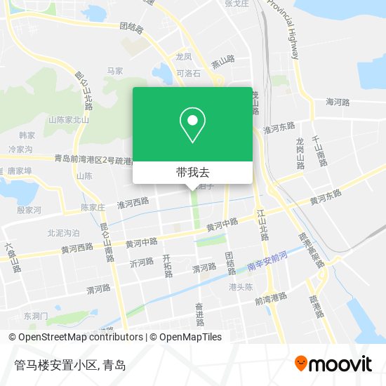 管马楼安置小区地图