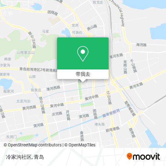 冷家沟社区地图