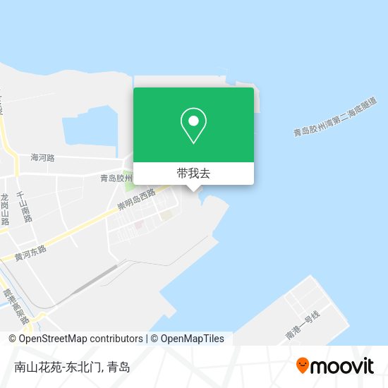 南山花苑-东北门地图
