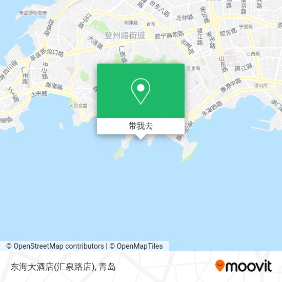 东海大酒店(汇泉路店)地图