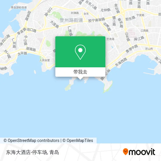 东海大酒店-停车场地图
