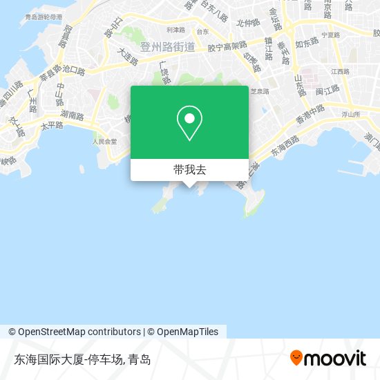 东海国际大厦-停车场地图