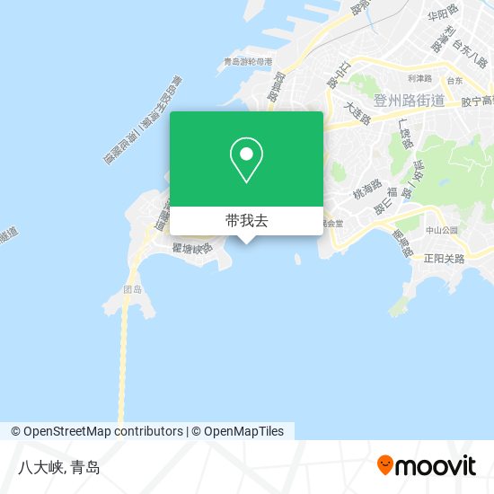 八大峡地图