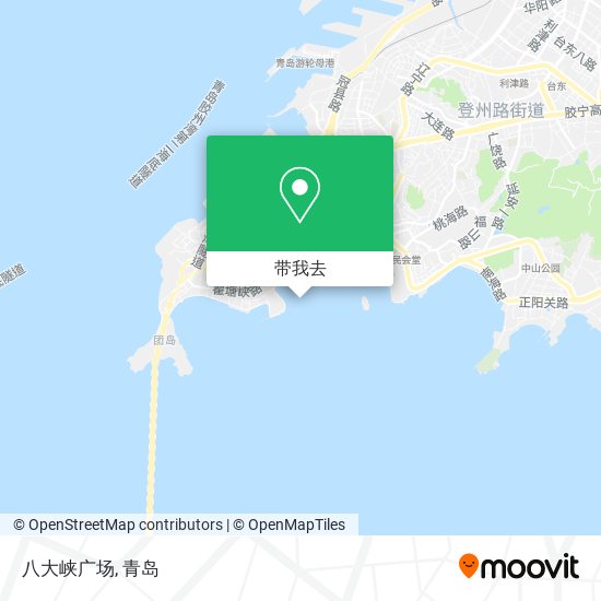 八大峡广场地图