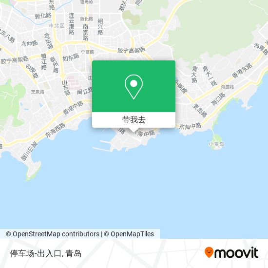 停车场-出入口地图