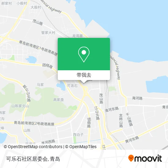 可乐石社区居委会地图
