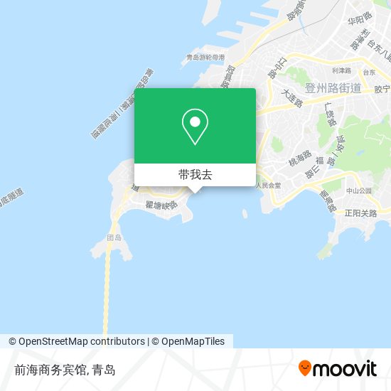 前海商务宾馆地图