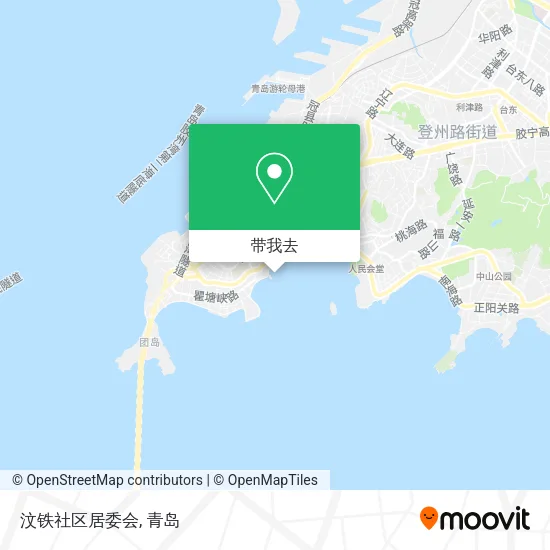 汶铁社区居委会地图
