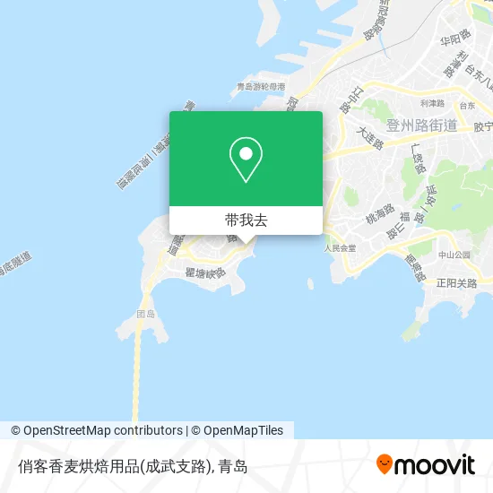 俏客香麦烘焙用品(成武支路)地图