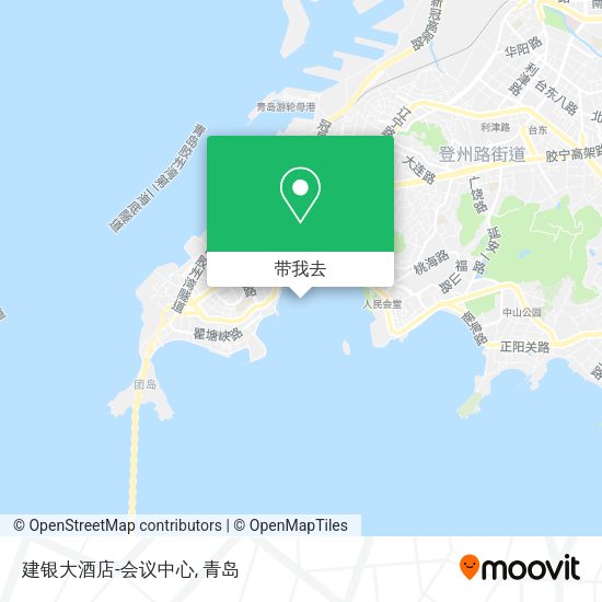 建银大酒店-会议中心地图