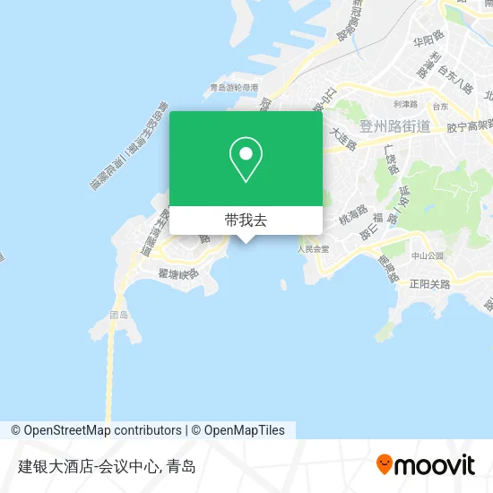 建银大酒店-会议中心地图