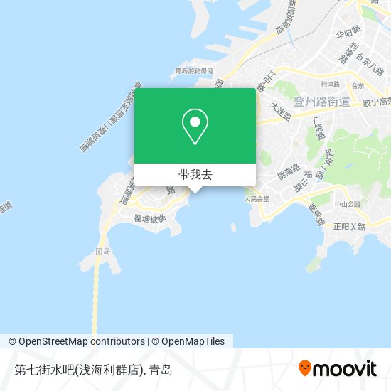 第七街水吧(浅海利群店)地图