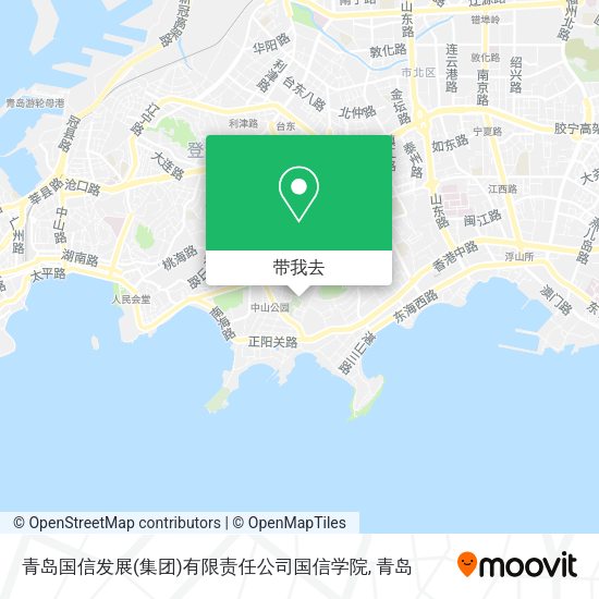 青岛国信发展(集团)有限责任公司国信学院地图