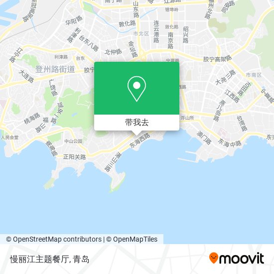 慢丽江主题餐厅地图