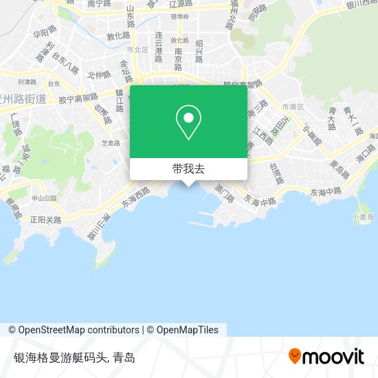 银海格曼游艇码头地图