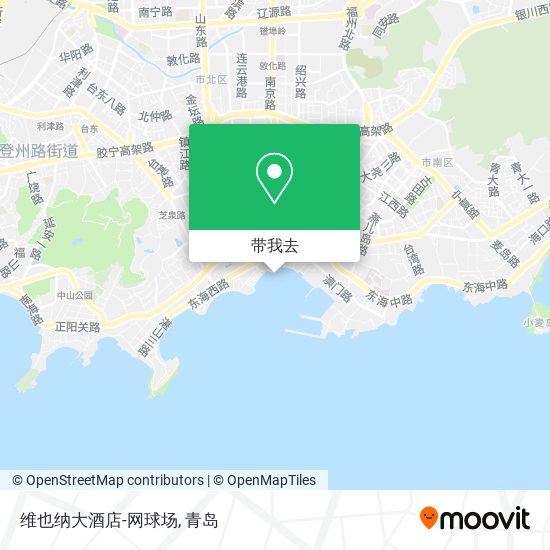 维也纳大酒店-网球场地图