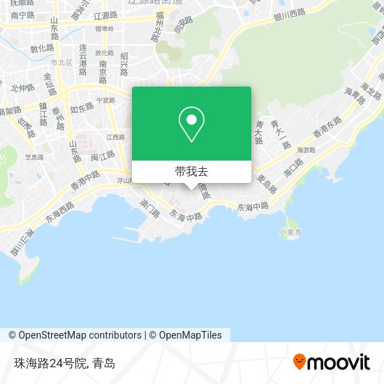 珠海路24号院地图