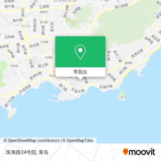 珠海路24号院地图