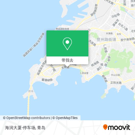 海润大厦-停车场地图