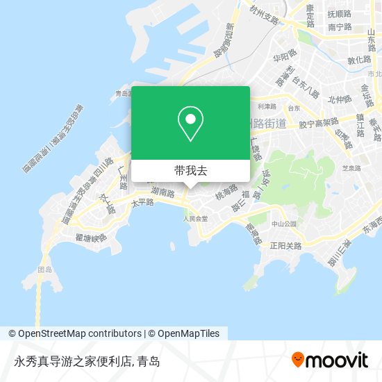 永秀真导游之家便利店地图