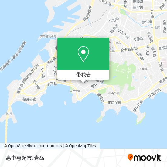 惠中惠超市地图