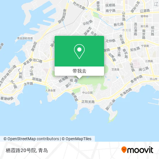栖霞路20号院地图