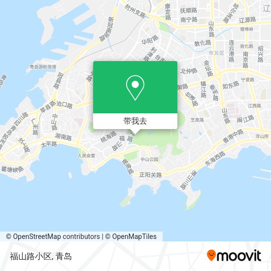 福山路小区地图