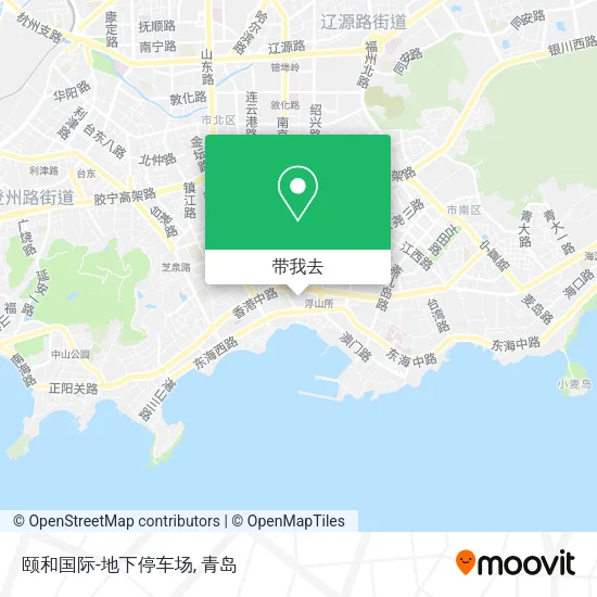 颐和国际-地下停车场地图