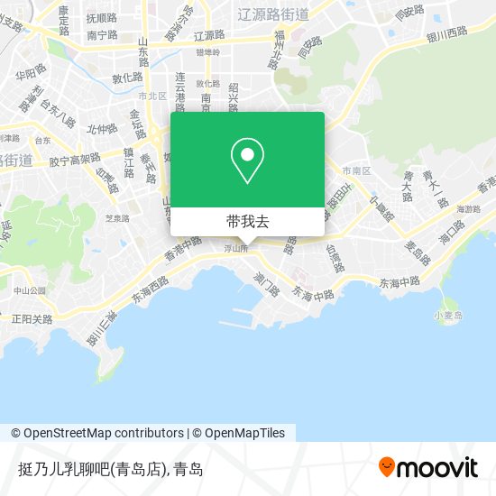 挺乃儿乳聊吧(青岛店)地图