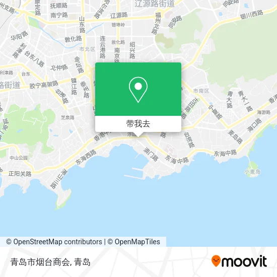 青岛市烟台商会地图
