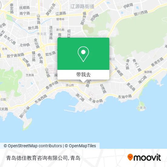 青岛德佳教育咨询有限公司地图