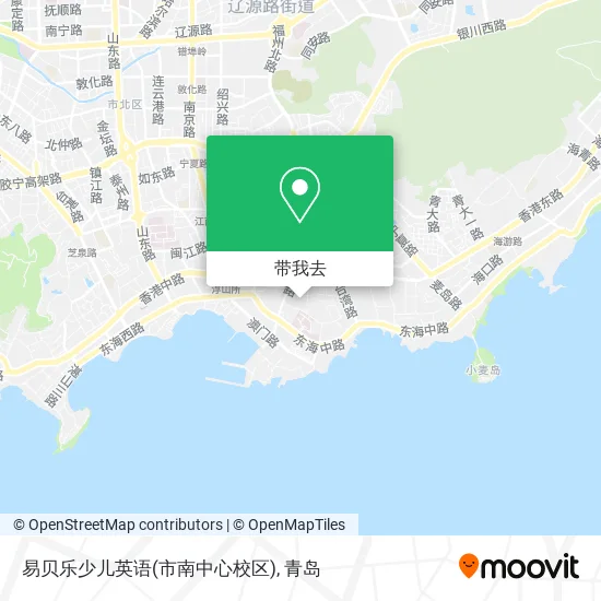 易贝乐少儿英语(市南中心校区)地图