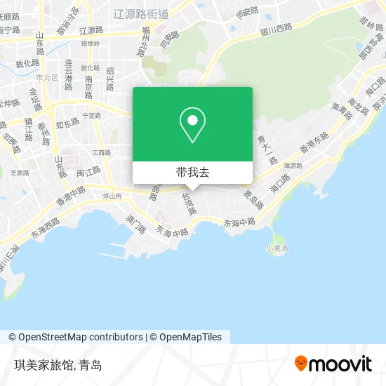 琪美家旅馆地图