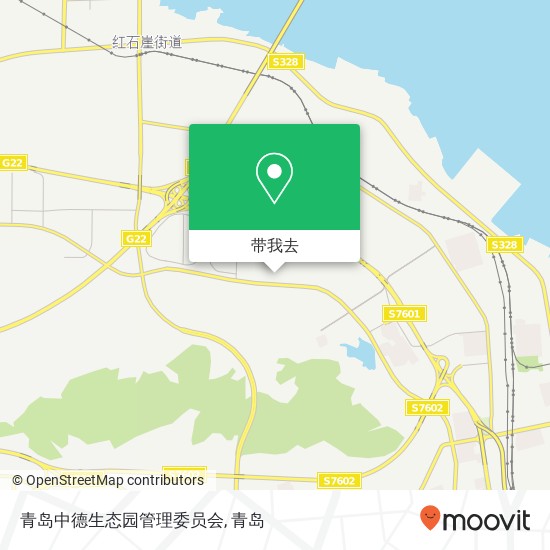 青岛中德生态园管理委员会地图