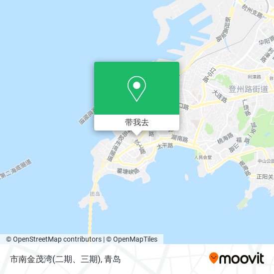 市南金茂湾(二期、三期)地图