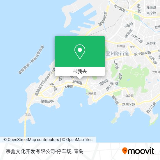 宗鑫文化开发有限公司-停车场地图