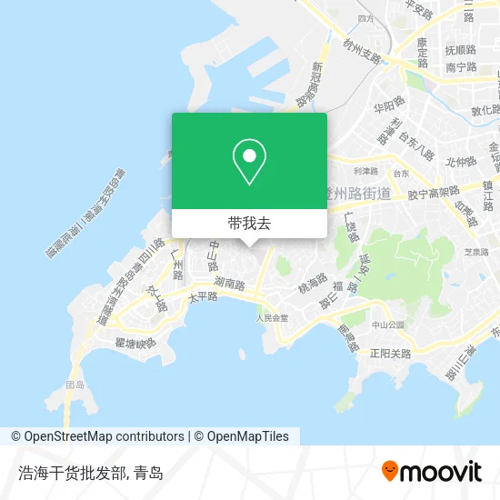 浩海干货批发部地图