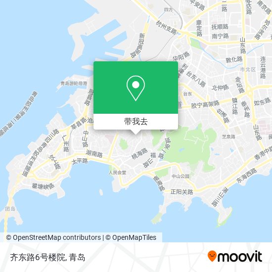 齐东路6号楼院地图