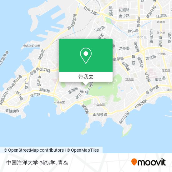 中国海洋大学-捕捞学地图