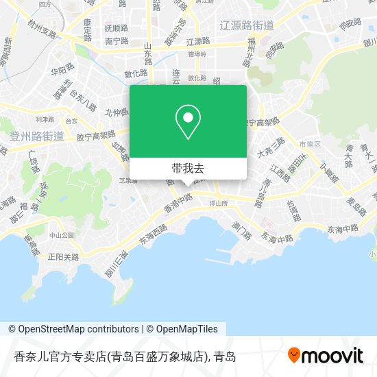 香奈儿官方专卖店(青岛百盛万象城店)地图