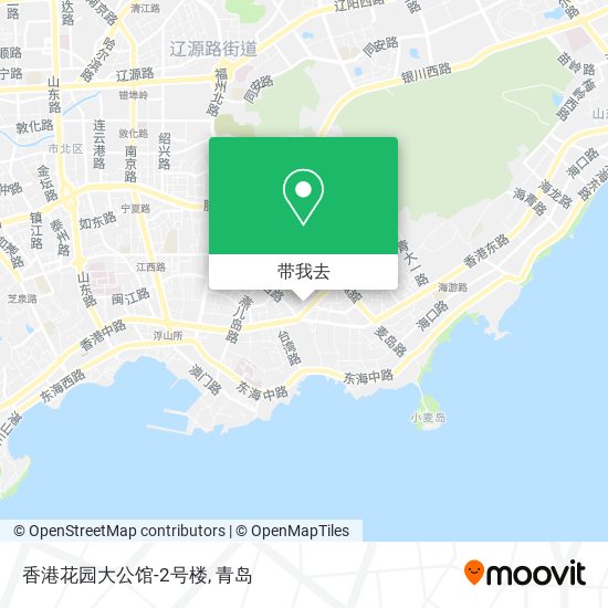 香港花园大公馆-2号楼地图