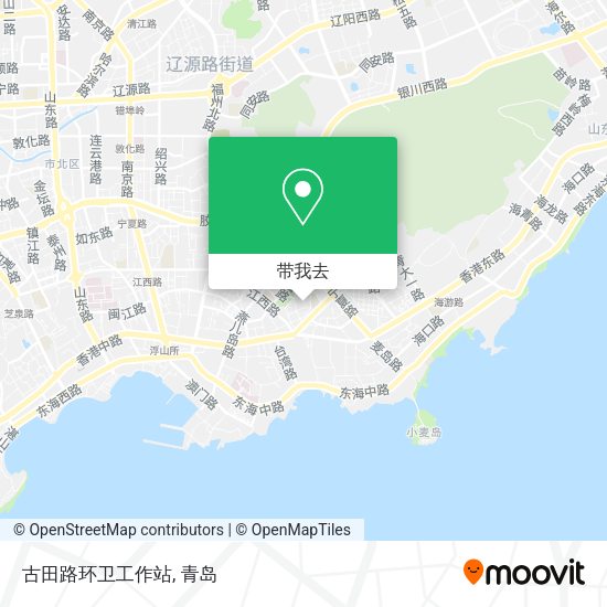 古田路环卫工作站地图